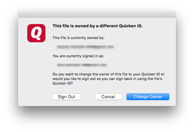 category list in quicken for mac